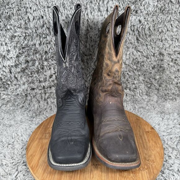 Smoky Mountain Cowboy Boots Men's 7.5 Western Leather - Picture 8 of 10